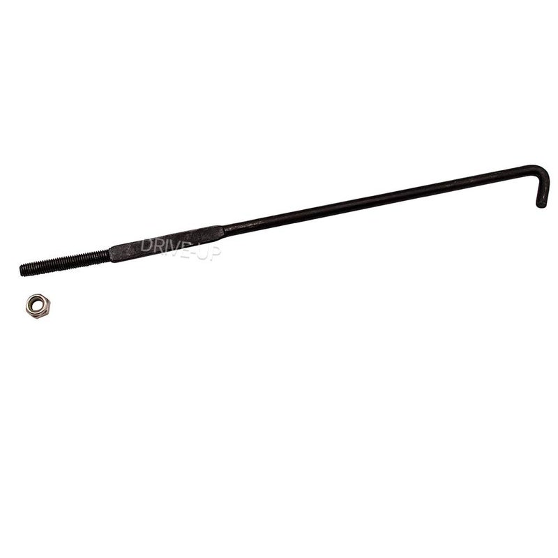 Drive-up EZGO RXV Golf Cart Battery Hold Down Rod J-Bolt and Nut 2008-Up Electric OEM 602896(3 Pack) - Image 3
